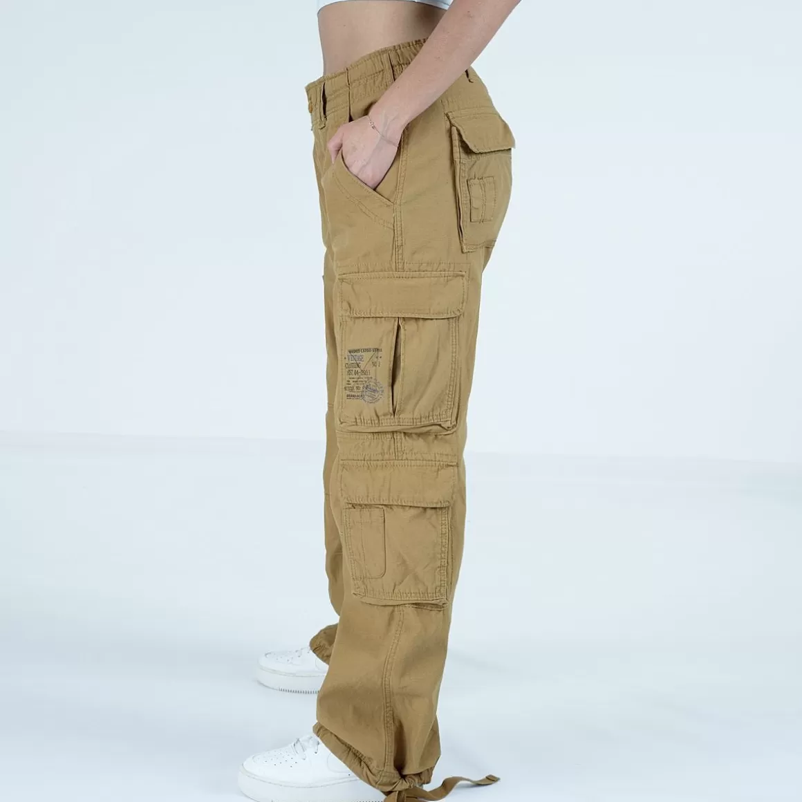 Helikon Trousers>Brandit Ladies Pure Vintage Trousers Beige