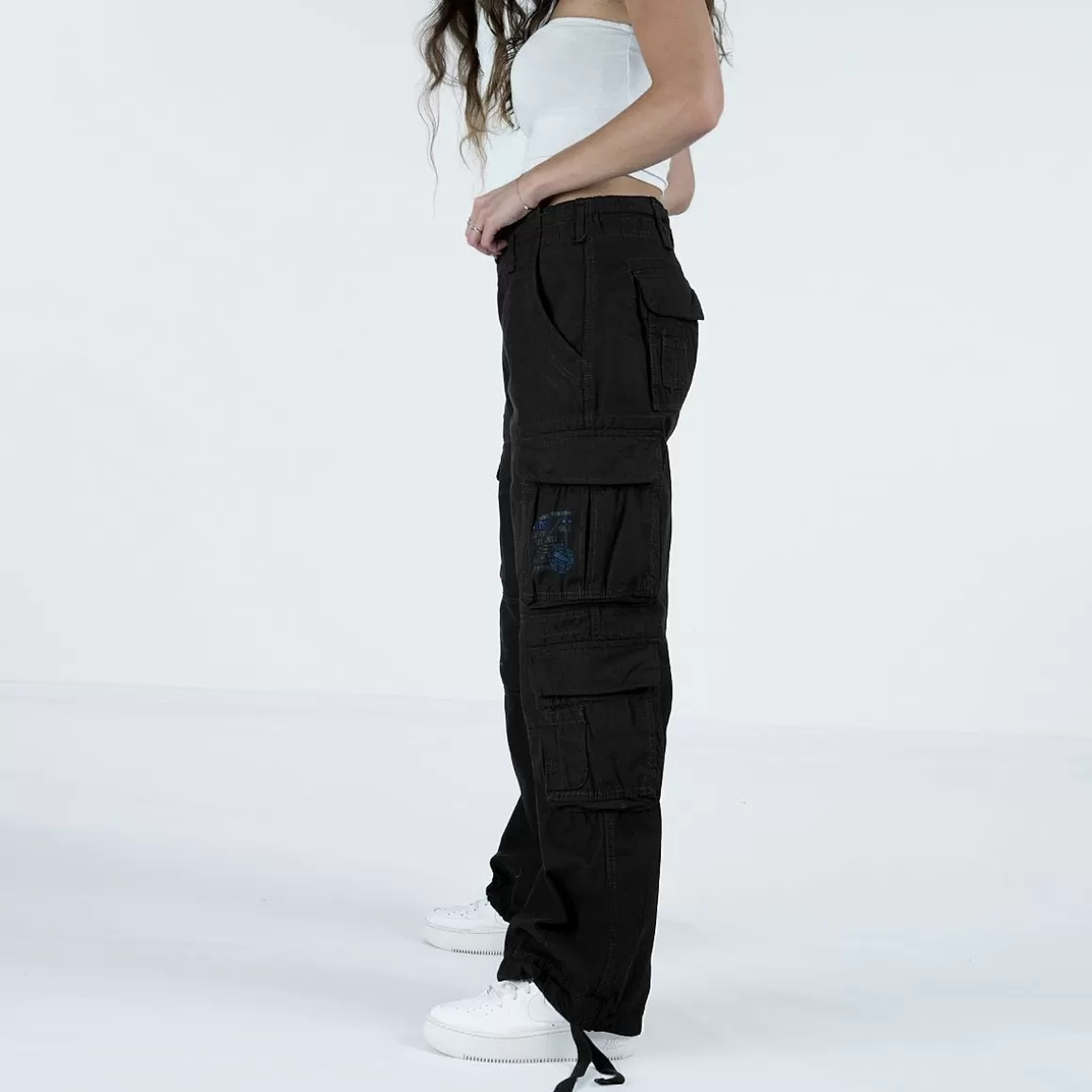 Helikon Trousers>Brandit Ladies Pure Vintage Trousers Black