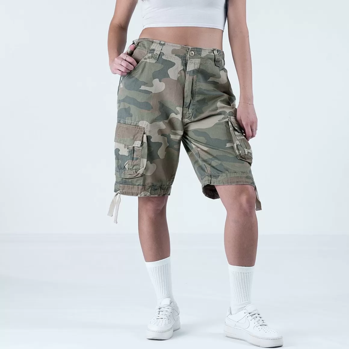 Hazard 4 Shorts>Brandit Ladies Urban Legend Shorts Light Woodland
