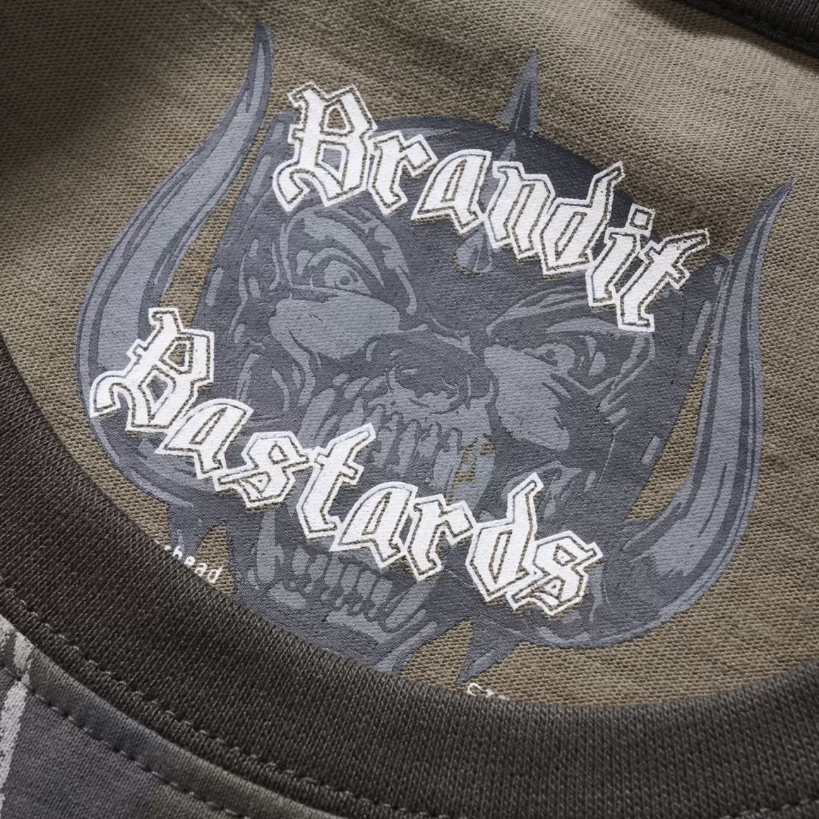 Brandit T-Shirts & Vests> Motorhead T-Shirt Warpig Print Dark Camo