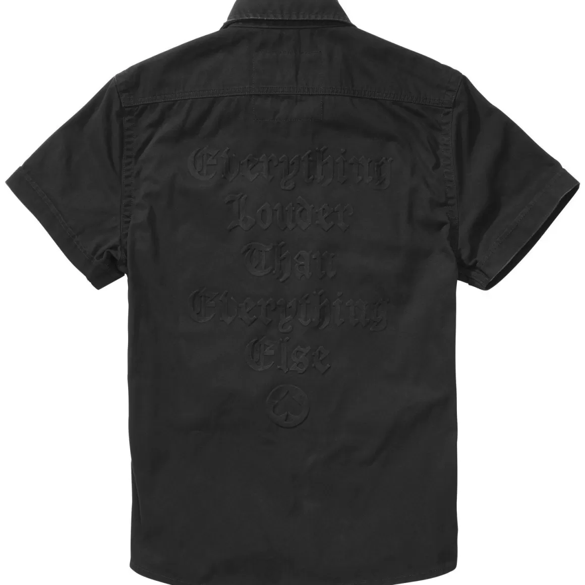 Helikon Shirts>Brandit Motorhead Vintage Shirt 1/2 Sleeve Black