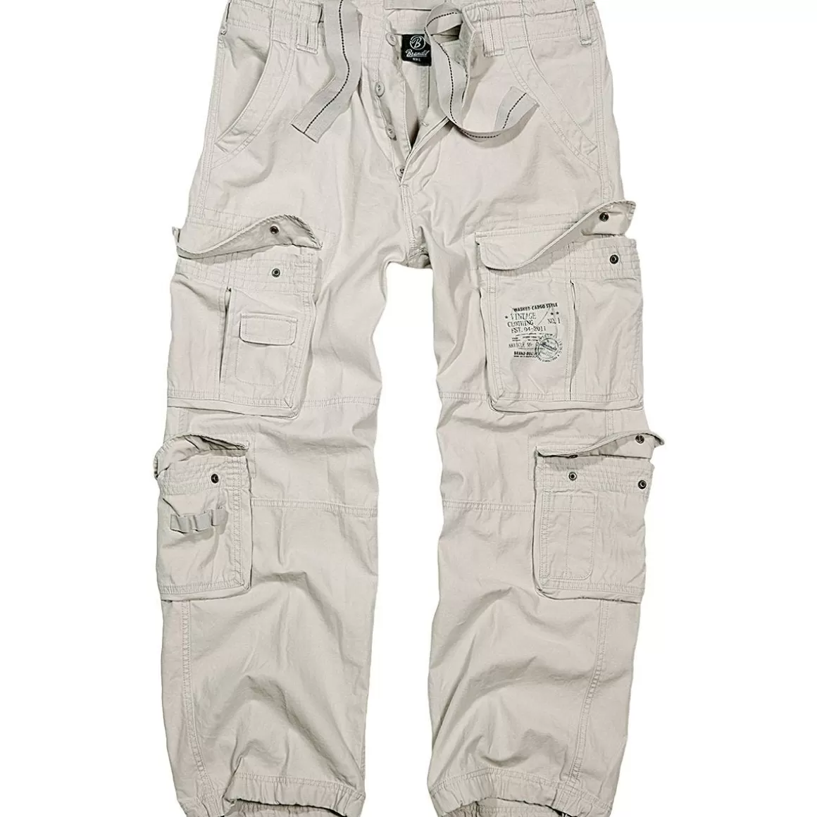Brandit Trousers> Pure Vintage Trousers Old White
