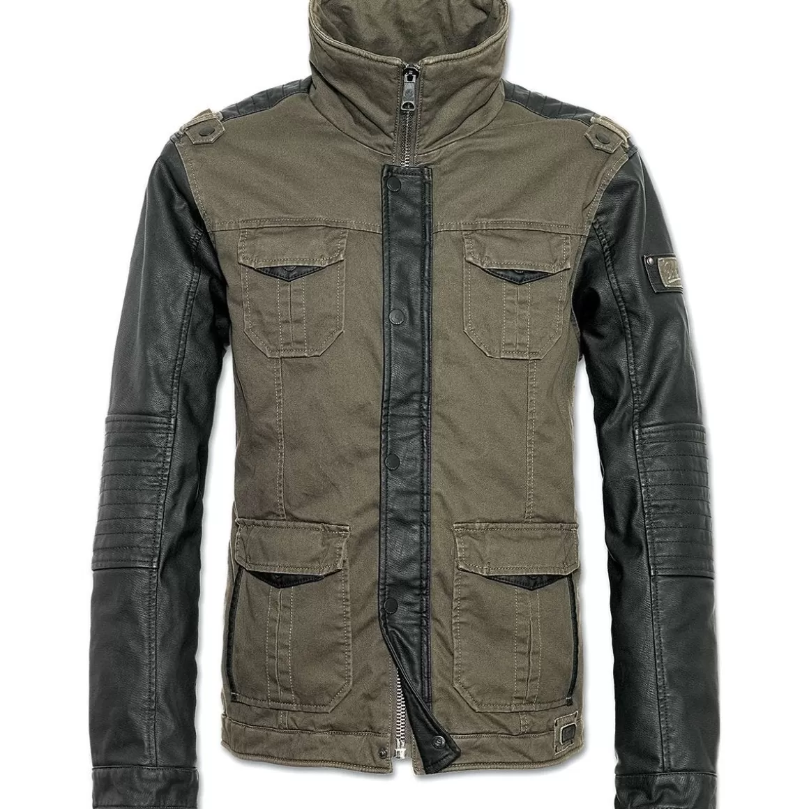 Brandit Jackets & Coats> Ray Vintage Jacket Olive / Black