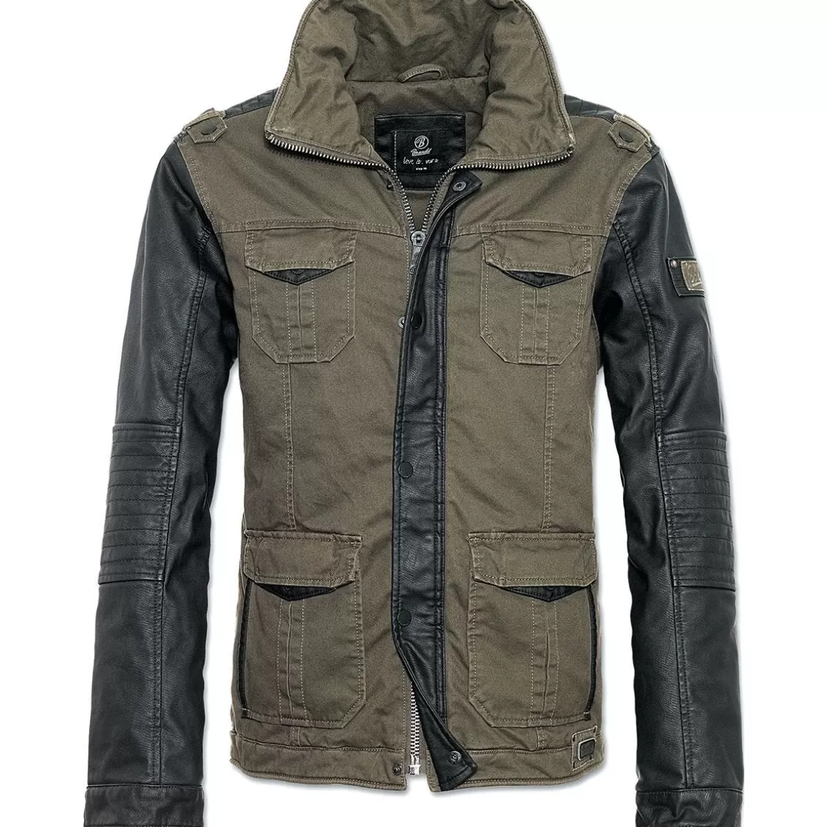 Brandit Jackets & Coats> Ray Vintage Jacket Olive / Black