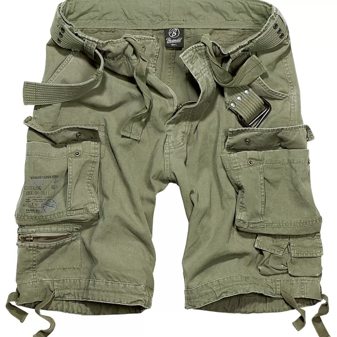 Helikon Shorts>Brandit Savage Vintage Shorts Olive
