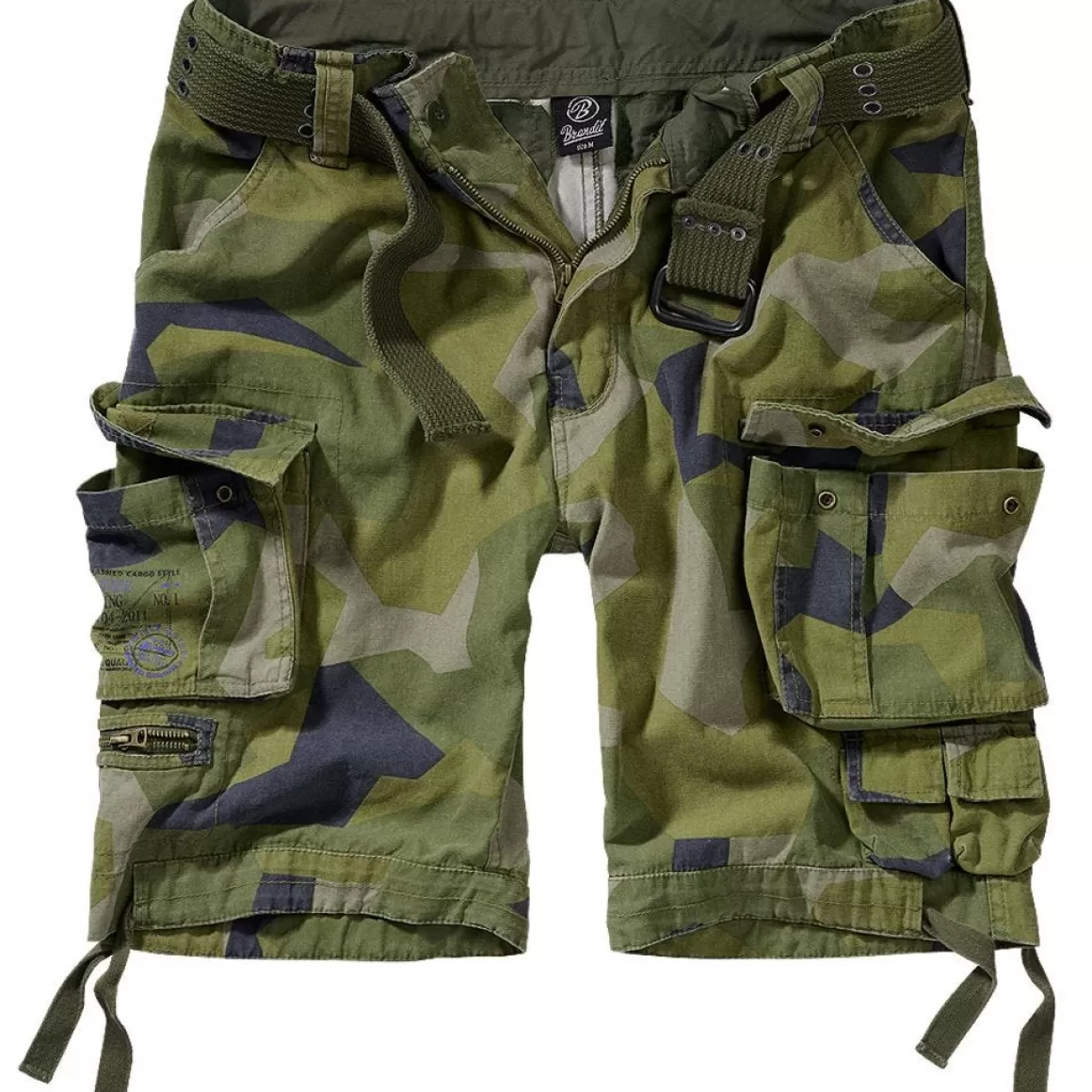 Helikon Shorts>Brandit Savage Vintage Shorts Swedish M90 Camo