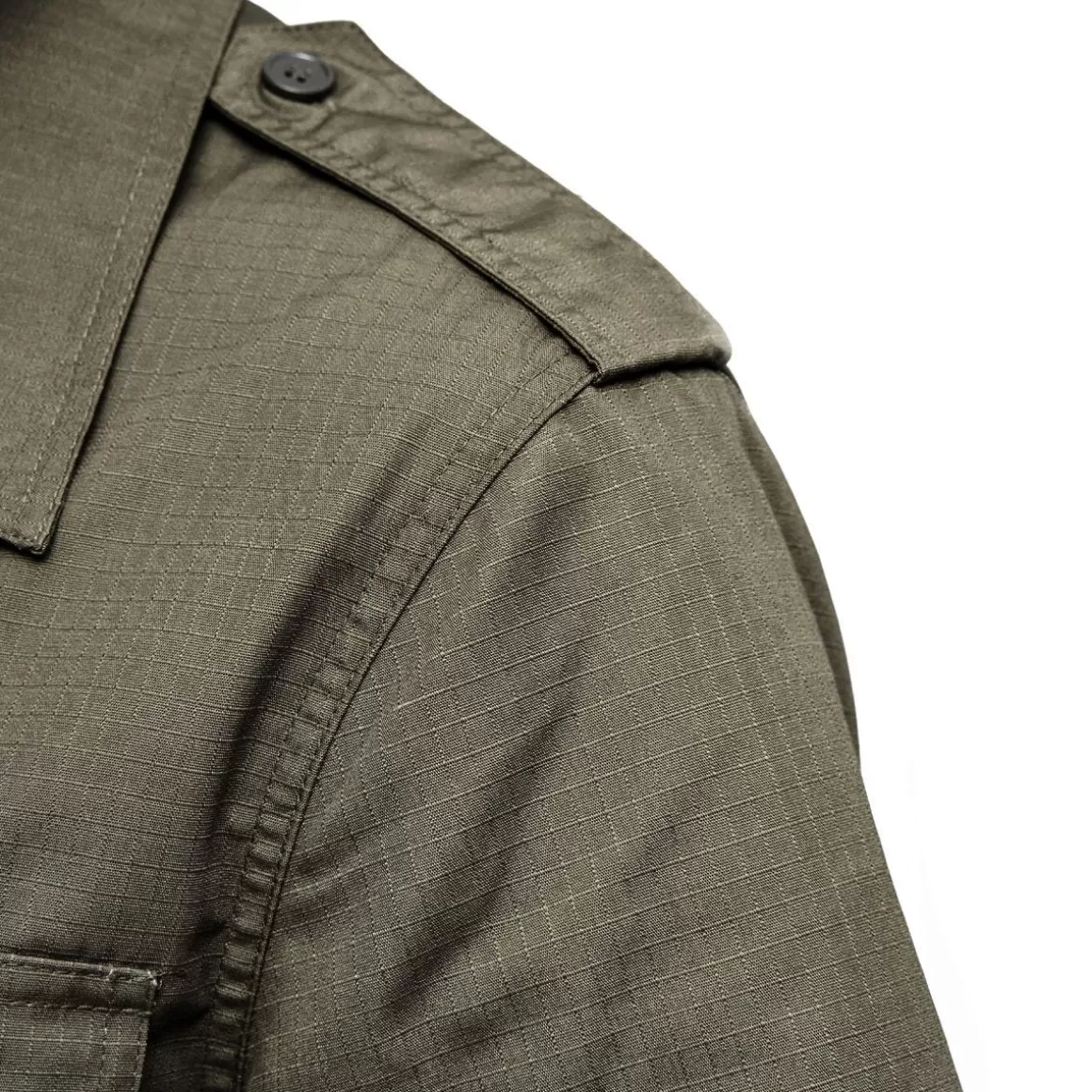 MFH Shirts>Brandit Us Shirt Ripstop Short Sleeve Olive