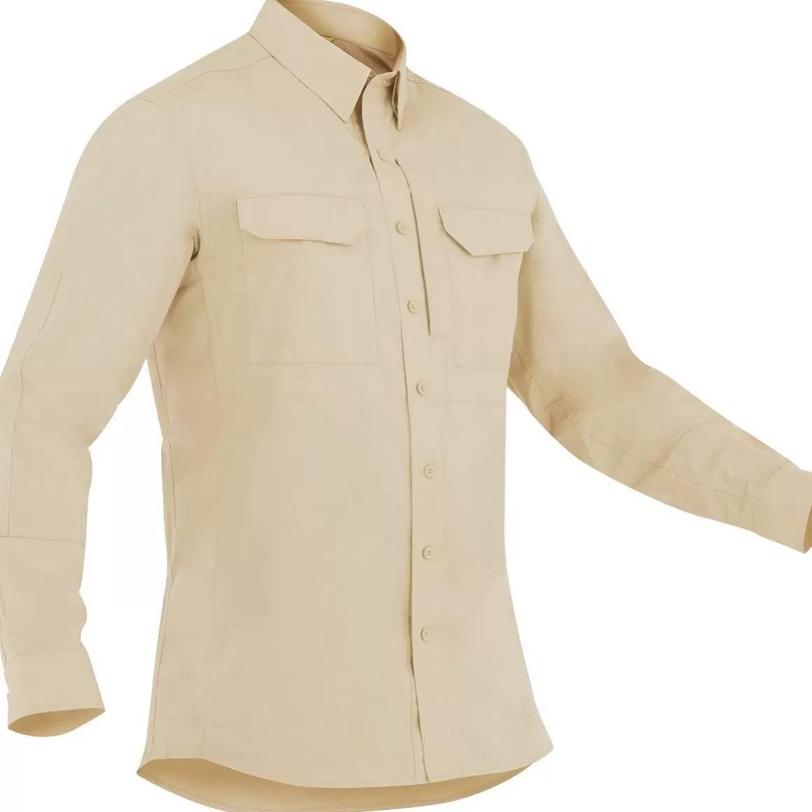 Pentagon Shirts>First Tactical Men's Specialist Long Sleeve Tactical Shirt Khaki