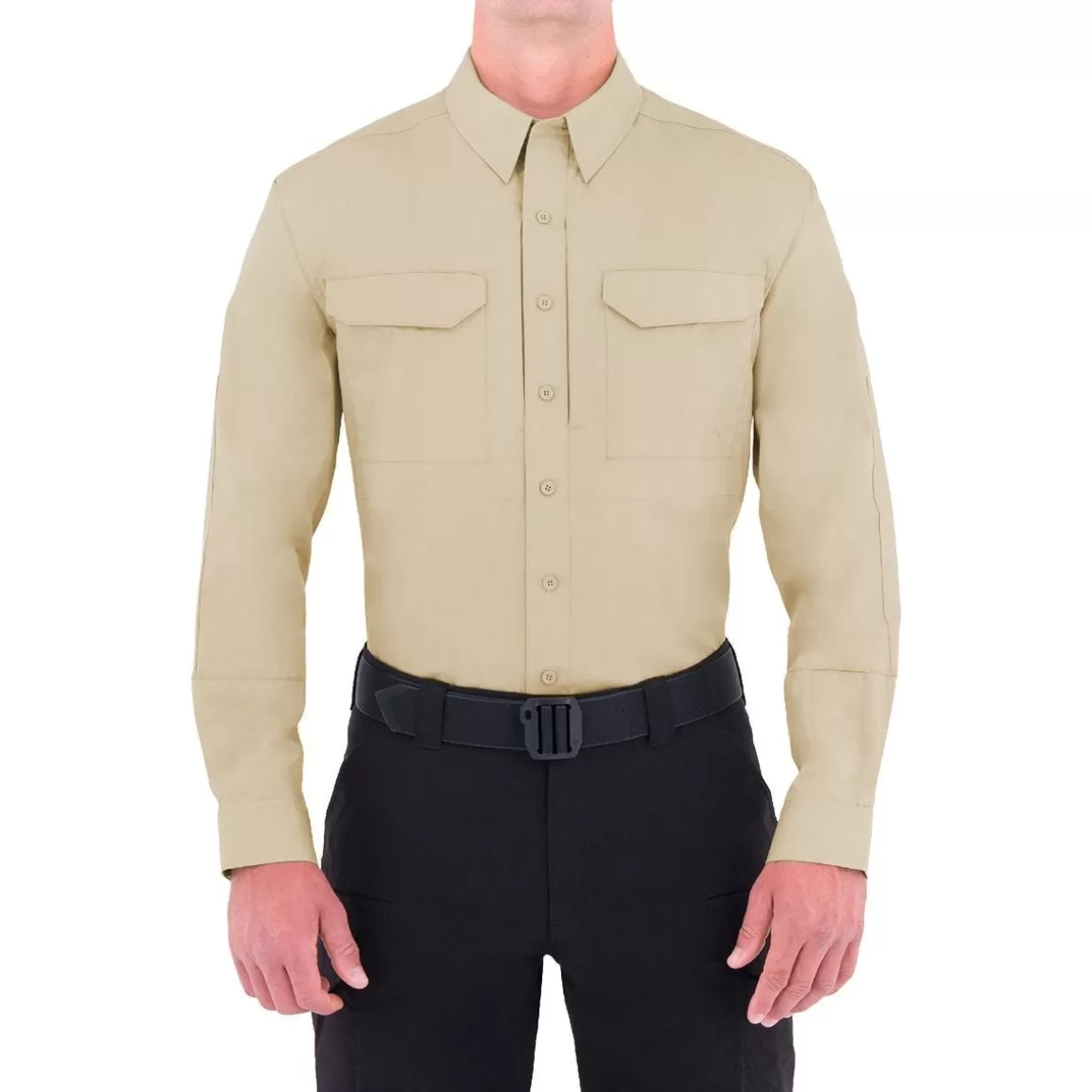 Pentagon Shirts>First Tactical Men's Specialist Long Sleeve Tactical Shirt Khaki