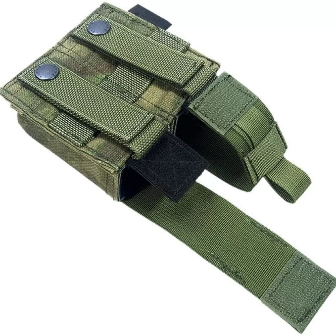 Flyye Industries Magazine Pouches>Flyye Double 9Mm Pistol Magazine Pouch Ver. Hp Molle A-Tacs Fg