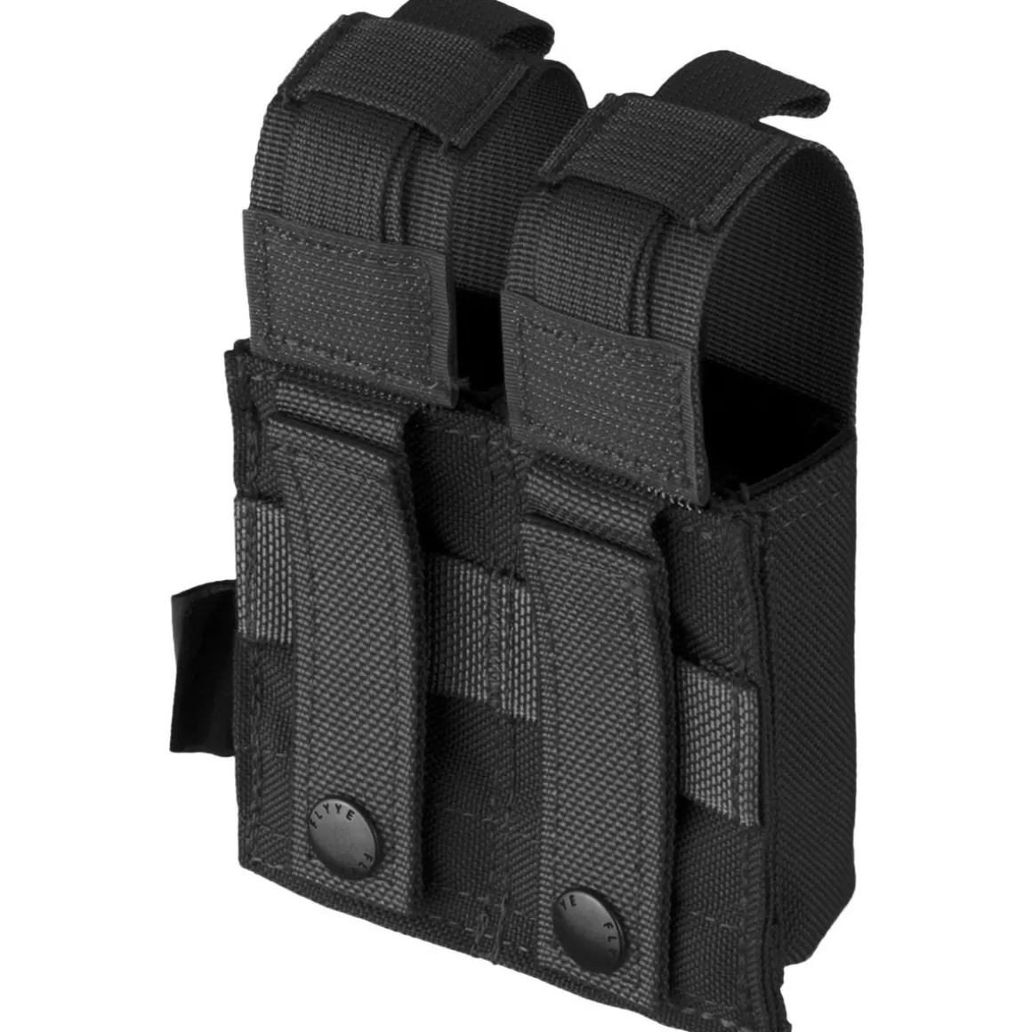 Flyye Industries Magazine Pouches>Flyye Double 9Mm Pistol Magazine Pouch Ver. Hp Molle Black