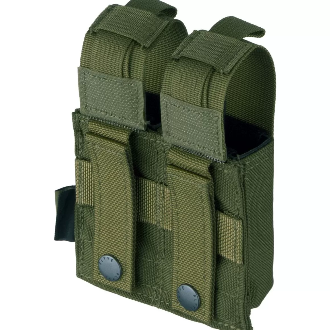 Flyye Industries Magazine Pouches>Flyye Double 9Mm Pistol Magazine Pouch Ver. Hp Molle Olive Drab