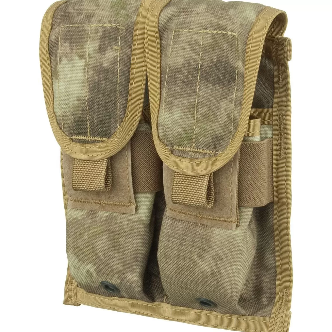 Flyye Industries Magazine Pouches>Flyye Double M4/M16 Magazine Pouch Ver. Fe Molle A-Tacs Au