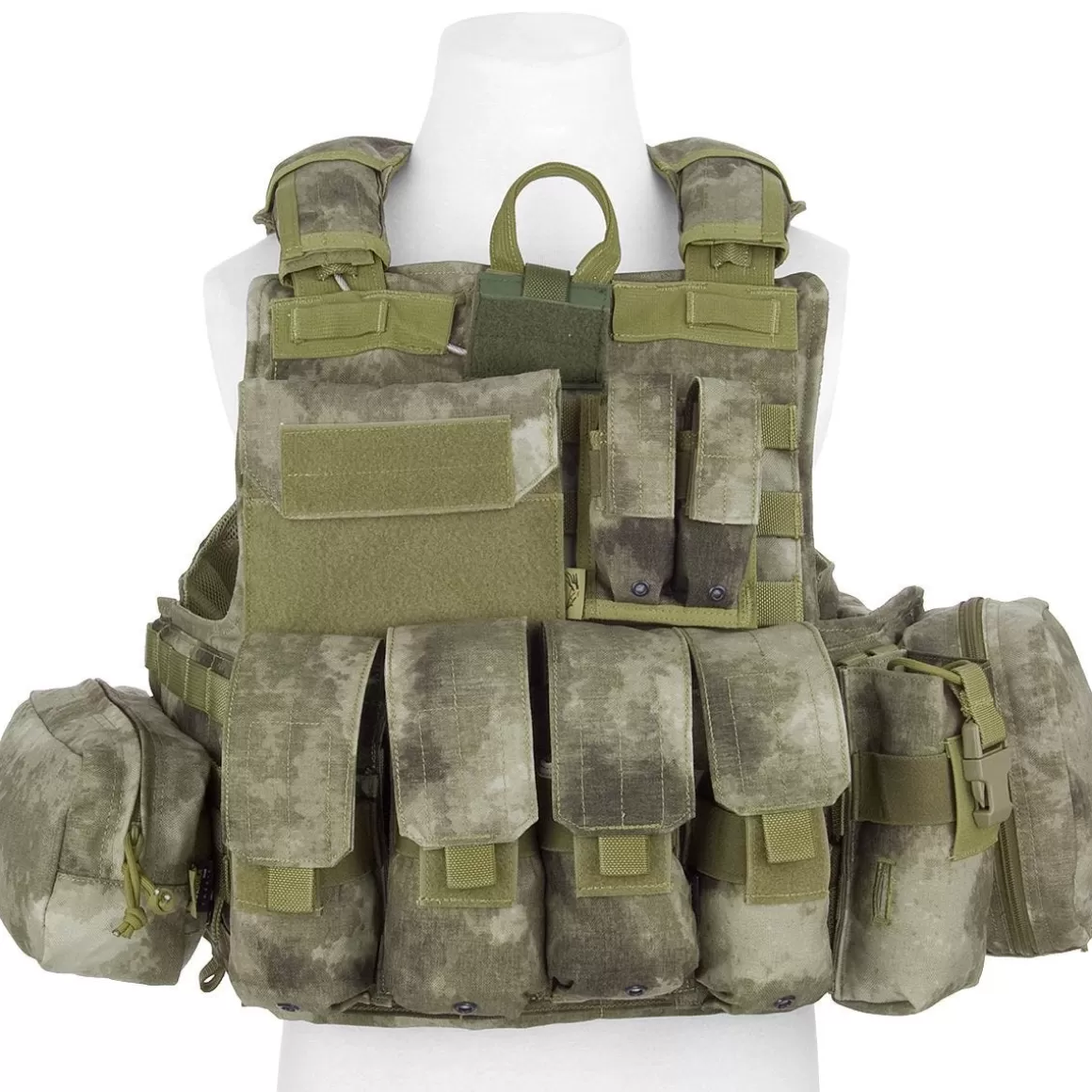 Flyye Industries Vests>Flyye Force Recon Vest With Pouch Set Ver. Mar A-Tacs Au