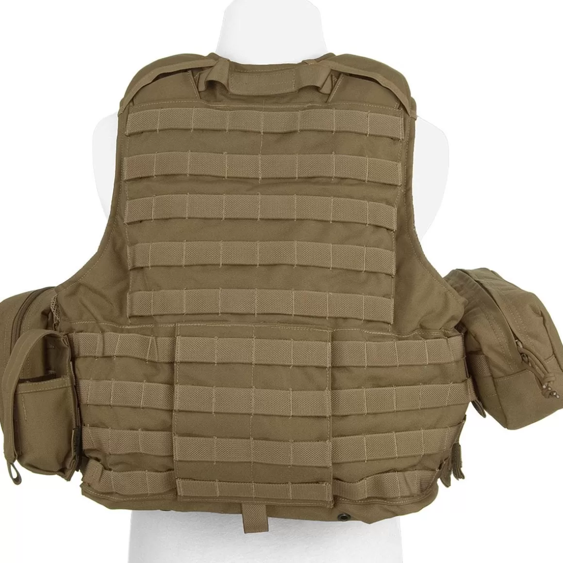 Flyye Industries Vests>Flyye Force Recon Vest With Pouch Set Ver. Mar Coyote Brown