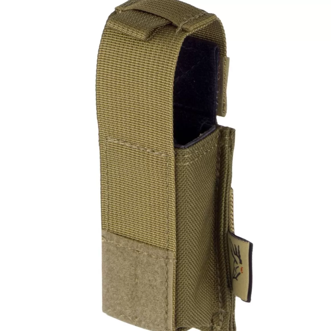 Flyye Industries Magazine Pouches>Flyye Single 9Mm Pistol Magazine Pouch Ver. Hp Molle Coyote Brown