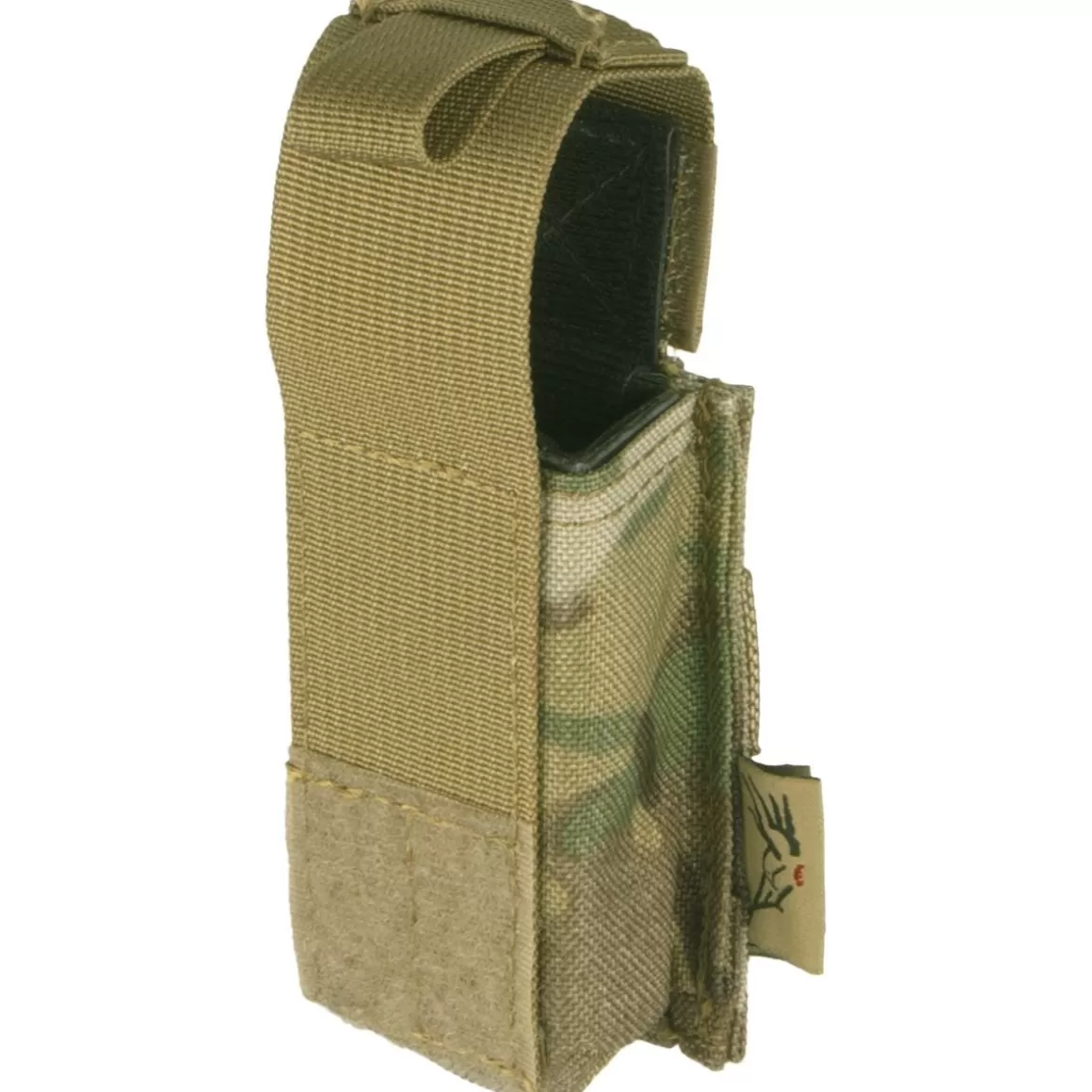 Flyye Industries Magazine Pouches>Flyye Single 9Mm Pistol Magazine Pouch Ver. Hp Molle Multicam