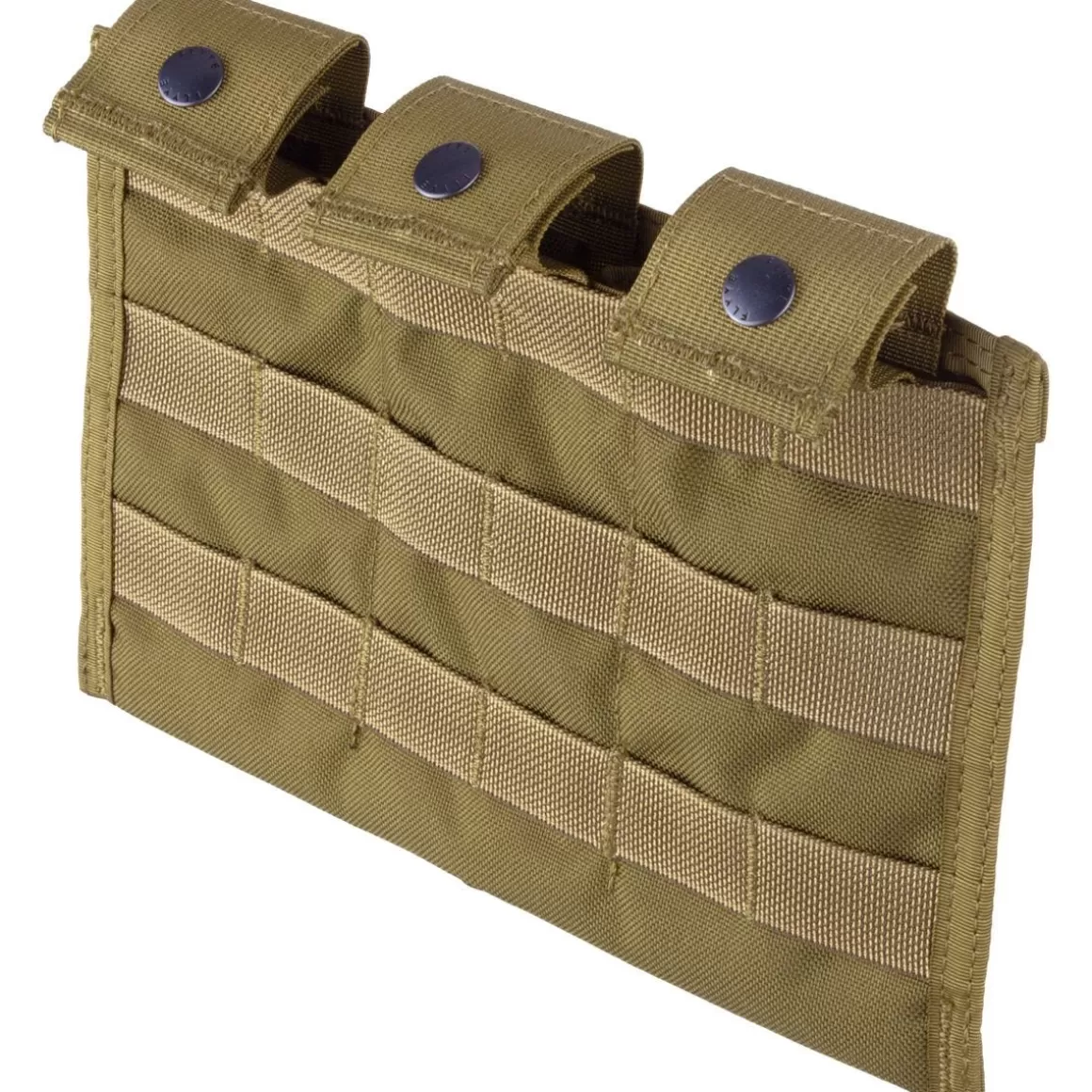 Flyye Industries Magazine Pouches>Flyye Triple M4/M16 Magazine Pouch Ver. Mi Molle Coyote Brown