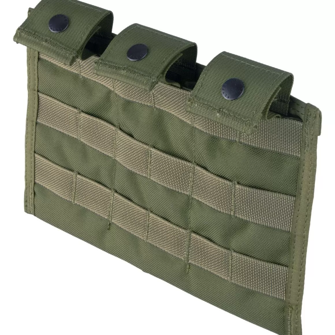 Flyye Industries Magazine Pouches>Flyye Triple M4/M16 Magazine Pouch Ver. Mi Molle Ranger Green