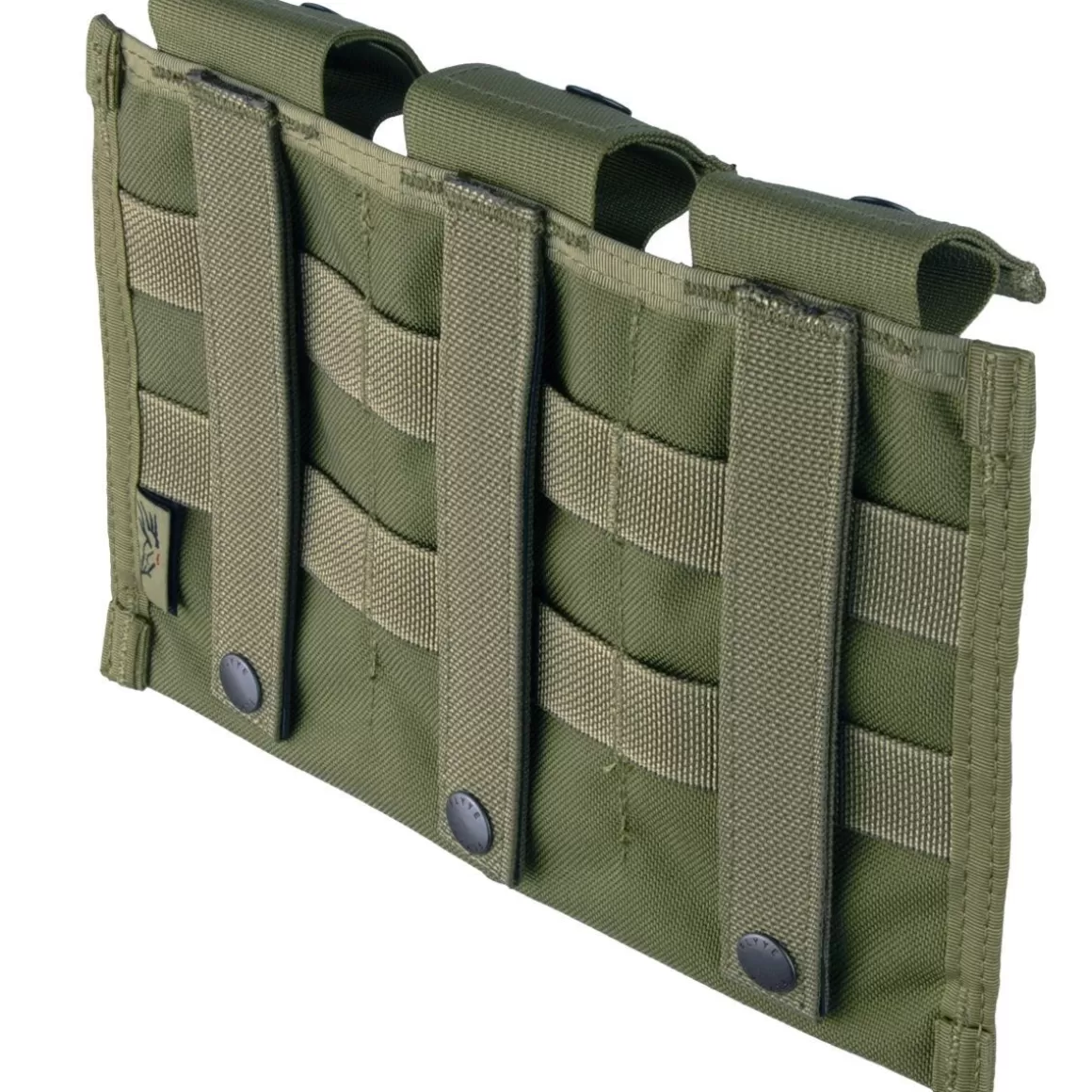 Flyye Industries Magazine Pouches>Flyye Triple M4/M16 Magazine Pouch Ver. Mi Molle Ranger Green