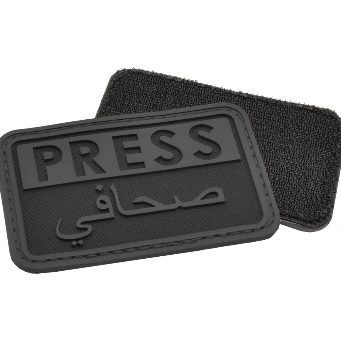 Hazard 4 Badges & Patches> 3D Press / Arabic Reporters Morale Patch Black