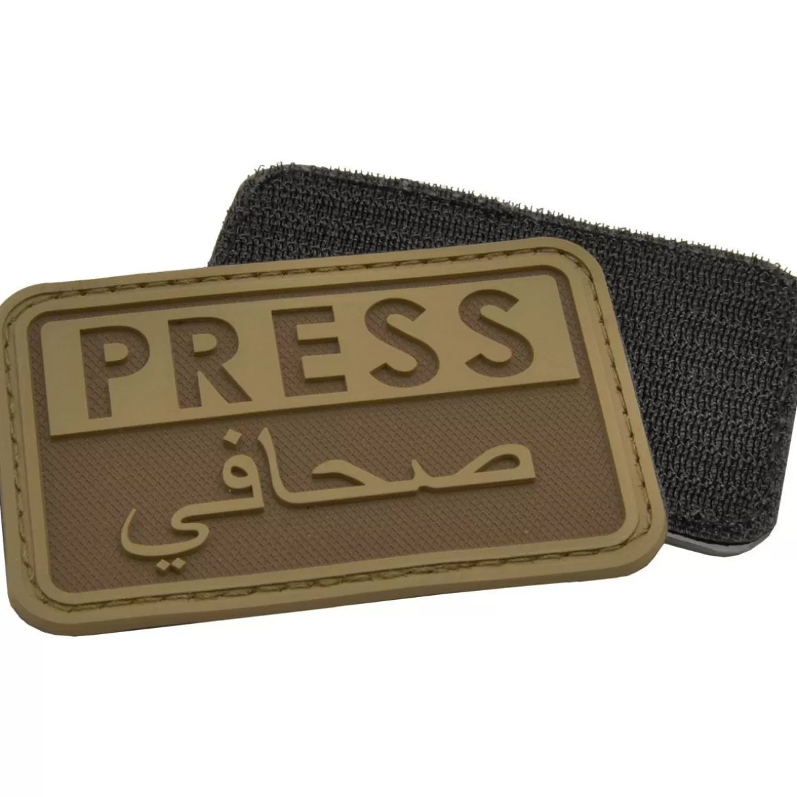 Hazard 4 Badges & Patches> 3D Press / Arabic Reporters Morale Patch Coyote