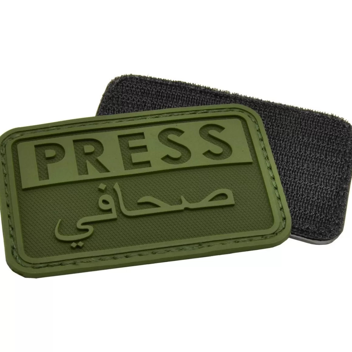 Hazard 4 Badges & Patches> 3D Press / Arabic Reporters Morale Patch Od Green