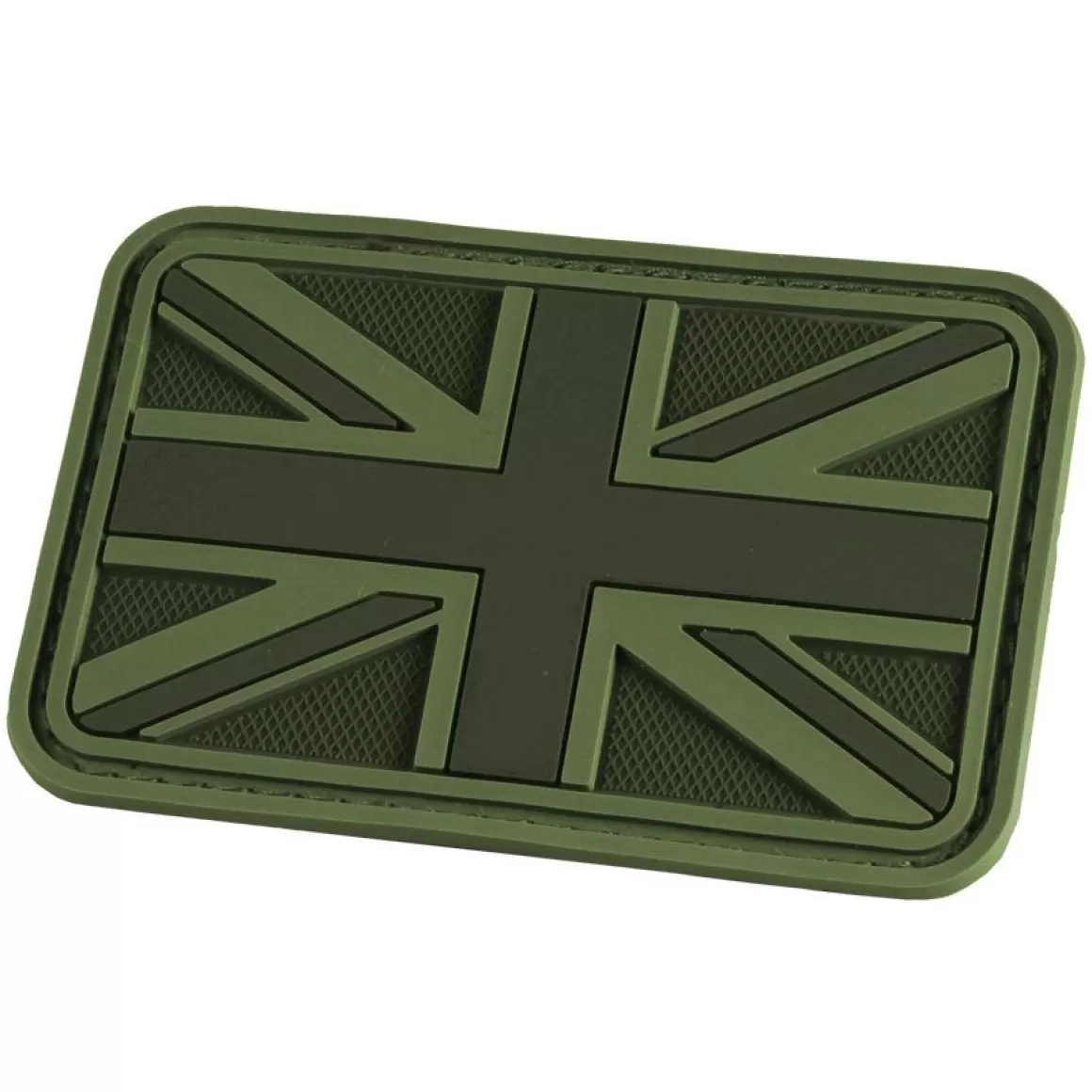 Hazard 4 Badges & Patches> 3D Union Jack Uk Flag Morale Patch Od Green