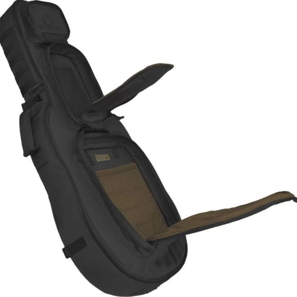 Hazard 4 Bags & Cases> Battle Axe Guitar Shaped Padded Rifle Case Black