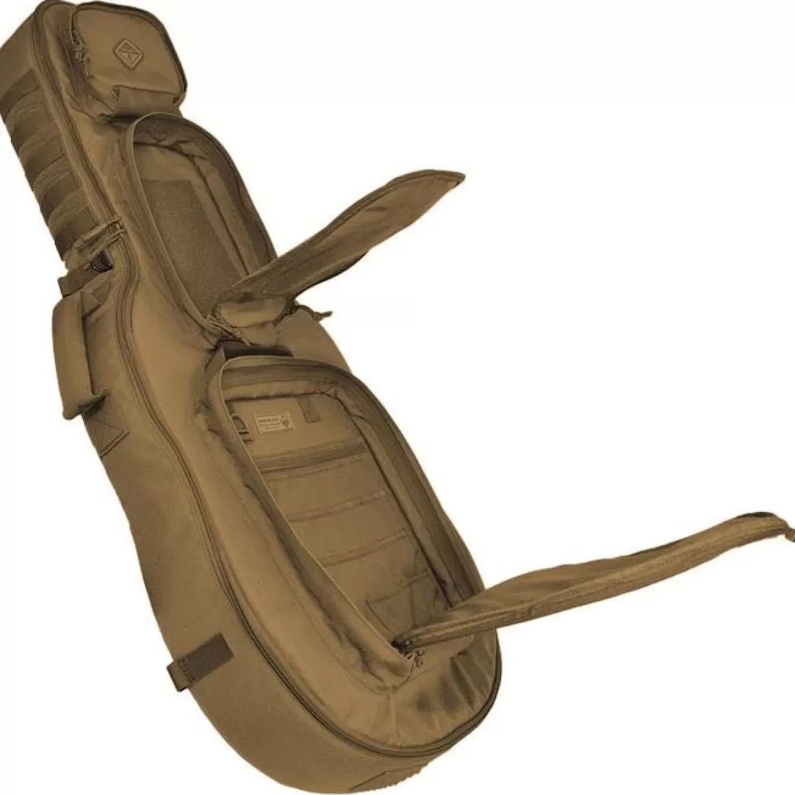 Hazard 4 Bags & Cases> Battle Axe Guitar Shaped Padded Rifle Case Coyote