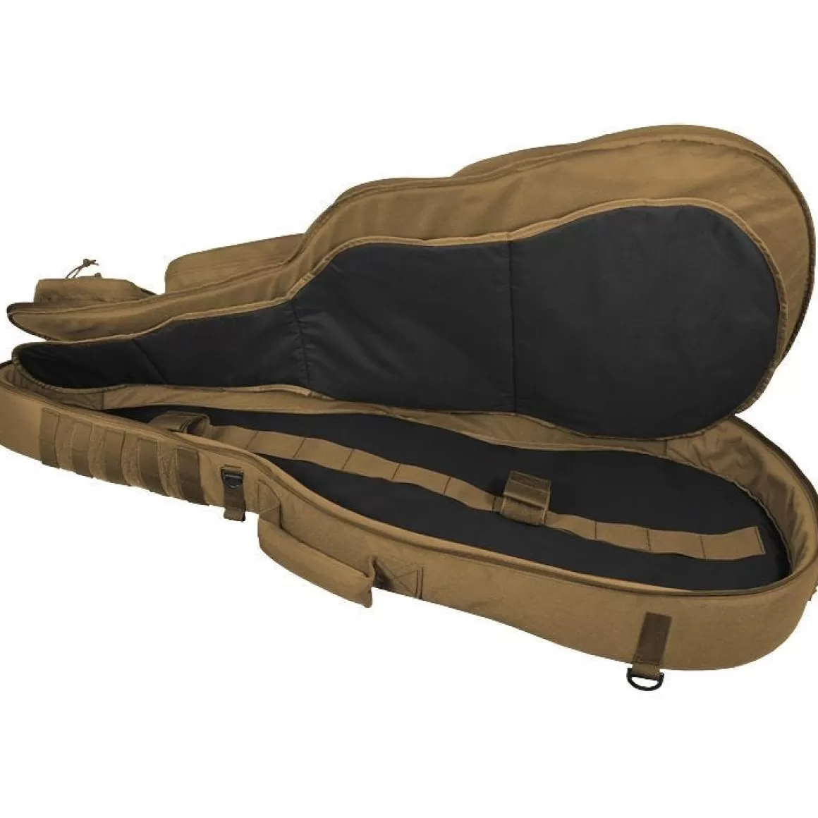 Hazard 4 Bags & Cases> Battle Axe Guitar Shaped Padded Rifle Case Coyote