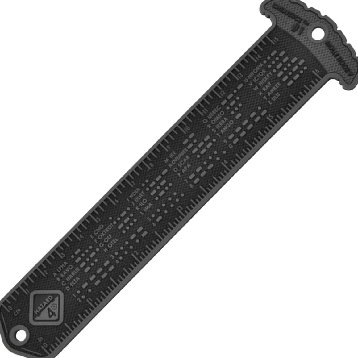 Hazard 4 Everything Else> Cheatstick #1 Ruler / Morse Molle Patch Black