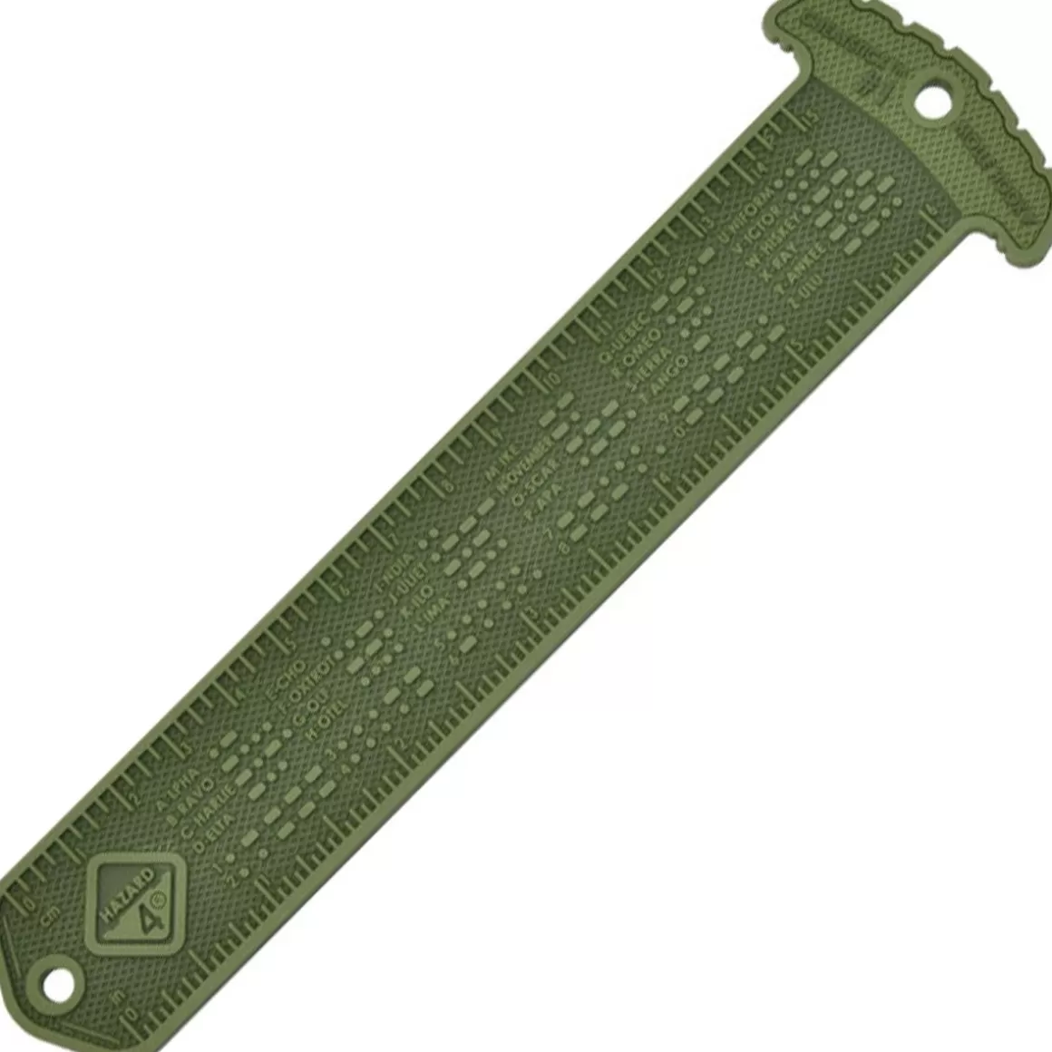 Hazard 4 Everything Else> Cheatstick #1 Ruler / Morse Molle Patch Od Green