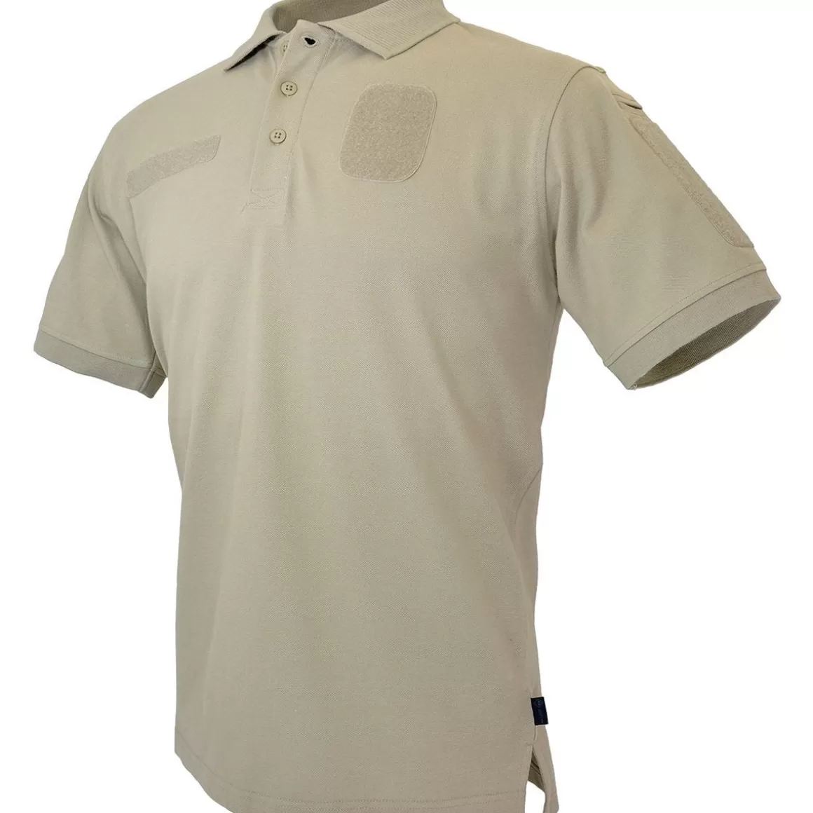 Hazard 4 T-Shirts & Vests> Loaded Id Centric Modular Patch Polo Shirt Desert Tan