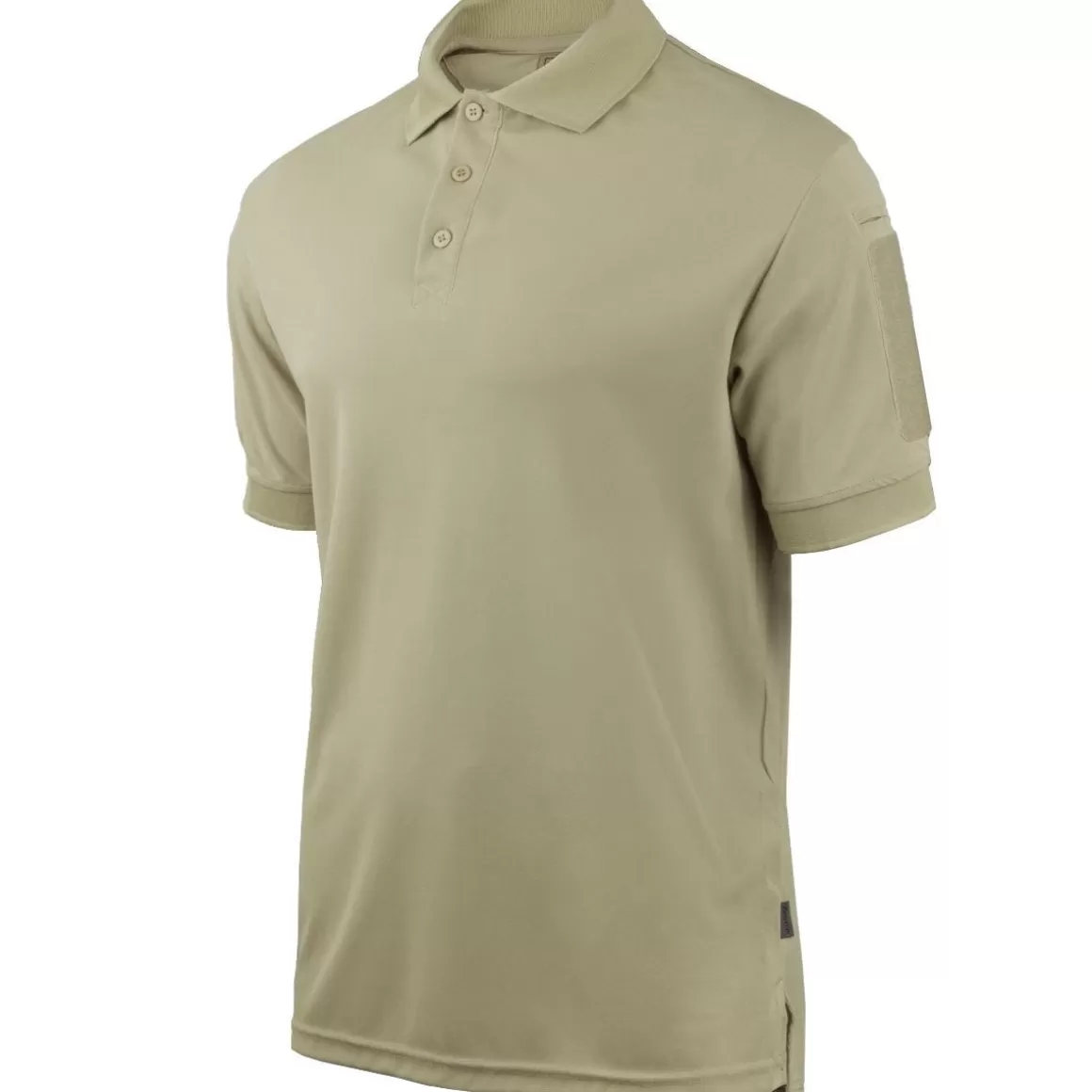 Hazard 4 T-Shirts & Vests> Quickdry Undervest Plain Front Battle Polo Shirt Tan