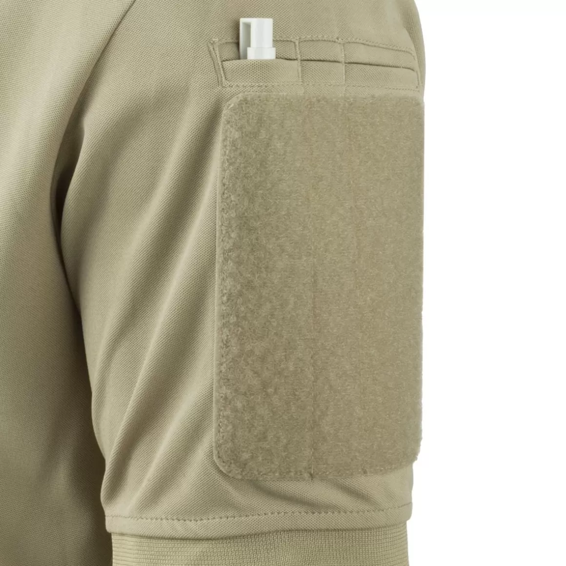Hazard 4 T-Shirts & Vests> Quickdry Undervest Plain Front Battle Polo Shirt Tan