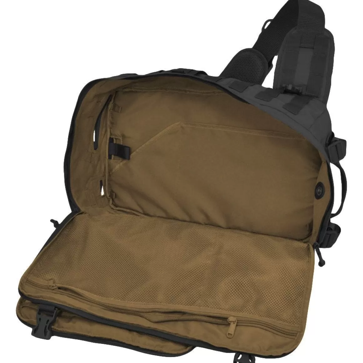 Hazard 4 Tool/Utility Bags> Switchback Full Sized Laptop Sling Pack Black