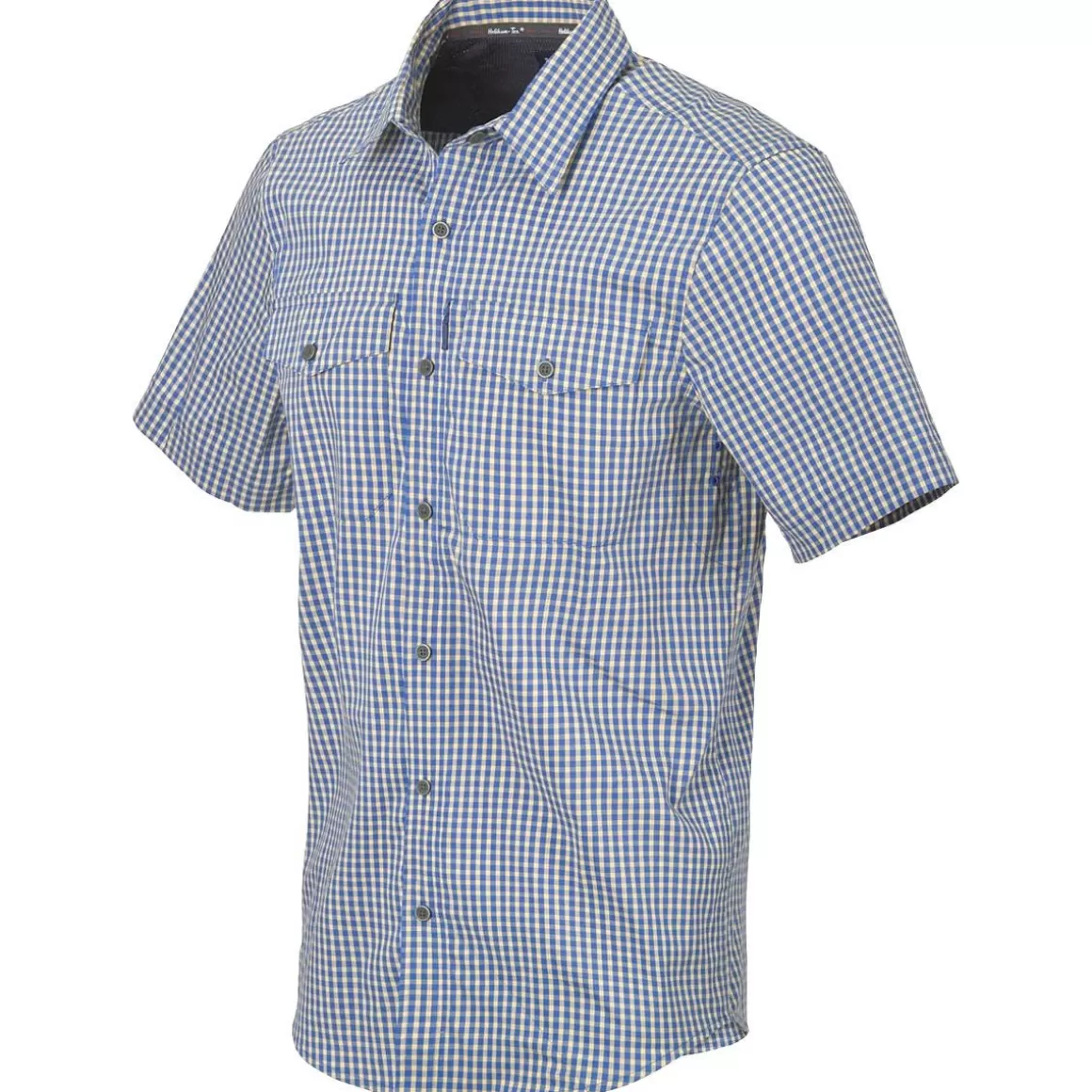 Maxpedition Shirts>Helikon Covert Concealed Carry Short Sleeve Shirt Royal Blue Checkered