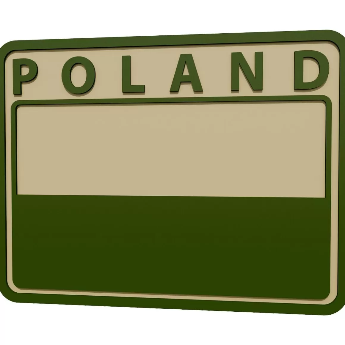 Helikon Badges & Patches> Polish Subdued Flag Patch With Poland Print Khaki Set Of 2