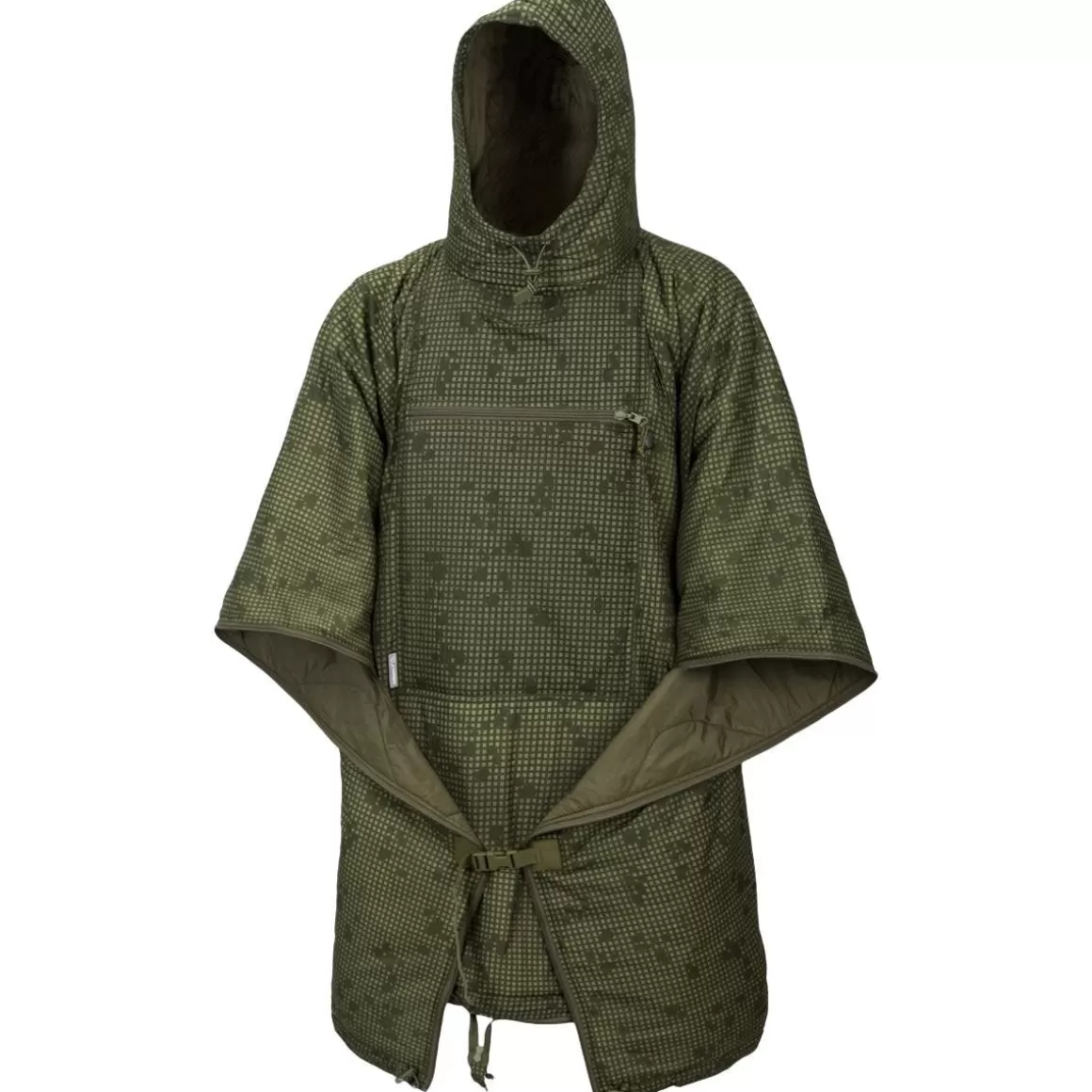Helikon Waterproofs> Swagman Roll Poncho Climashield Apex 67G Desert Night Camo