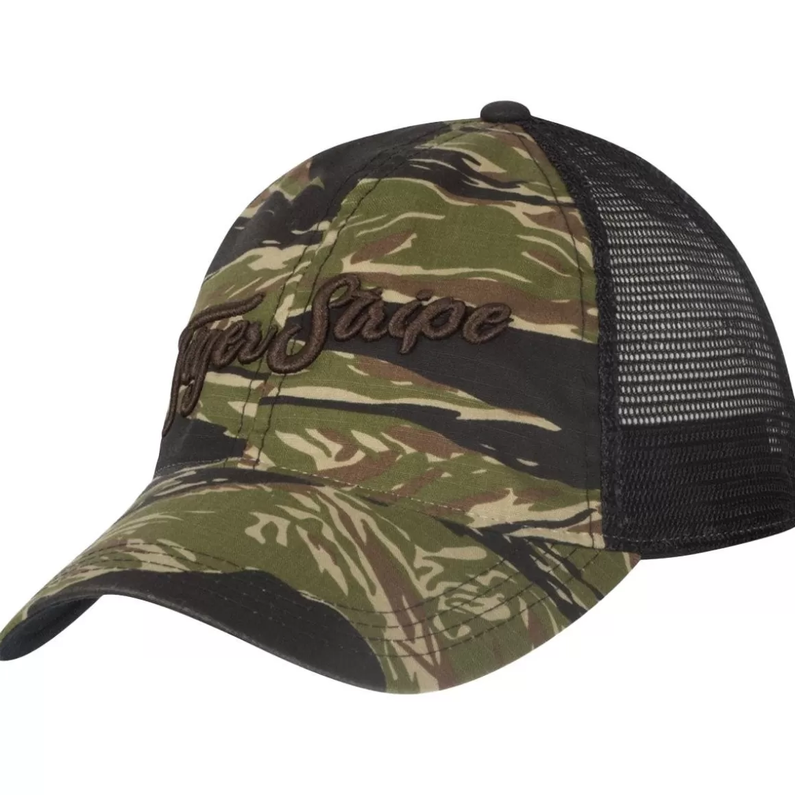 Helikon Headwear> Tiger Stripe Trucker Cap Polycotton Stretch Ripstop Tiger Stripe / Black A
