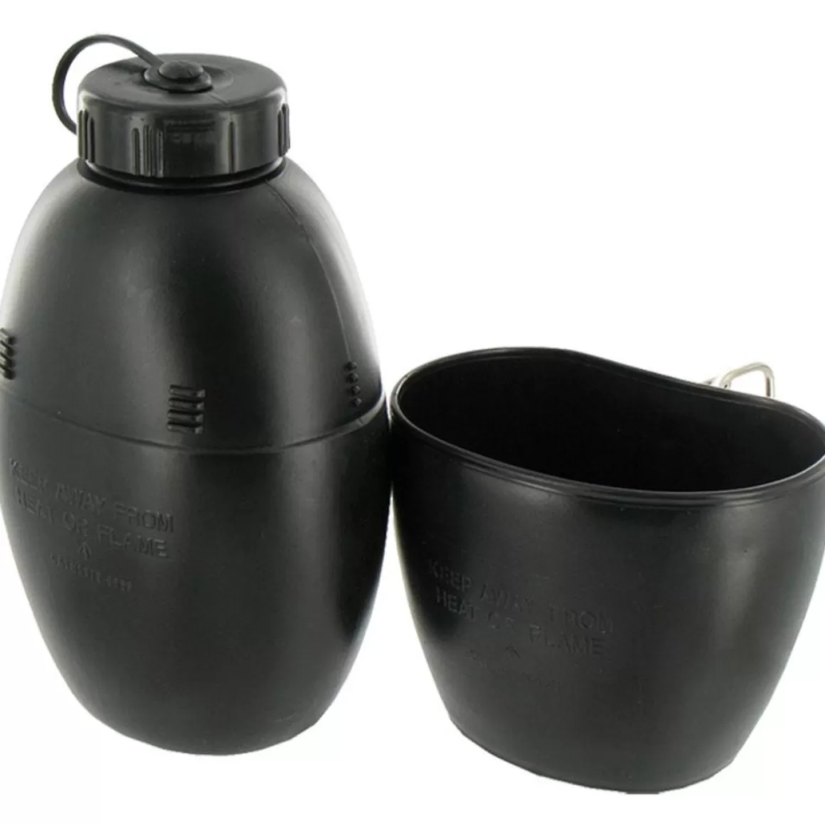 Highlander Forces Water & Hydration> 58 Pattern Water Bottle And Mug Black