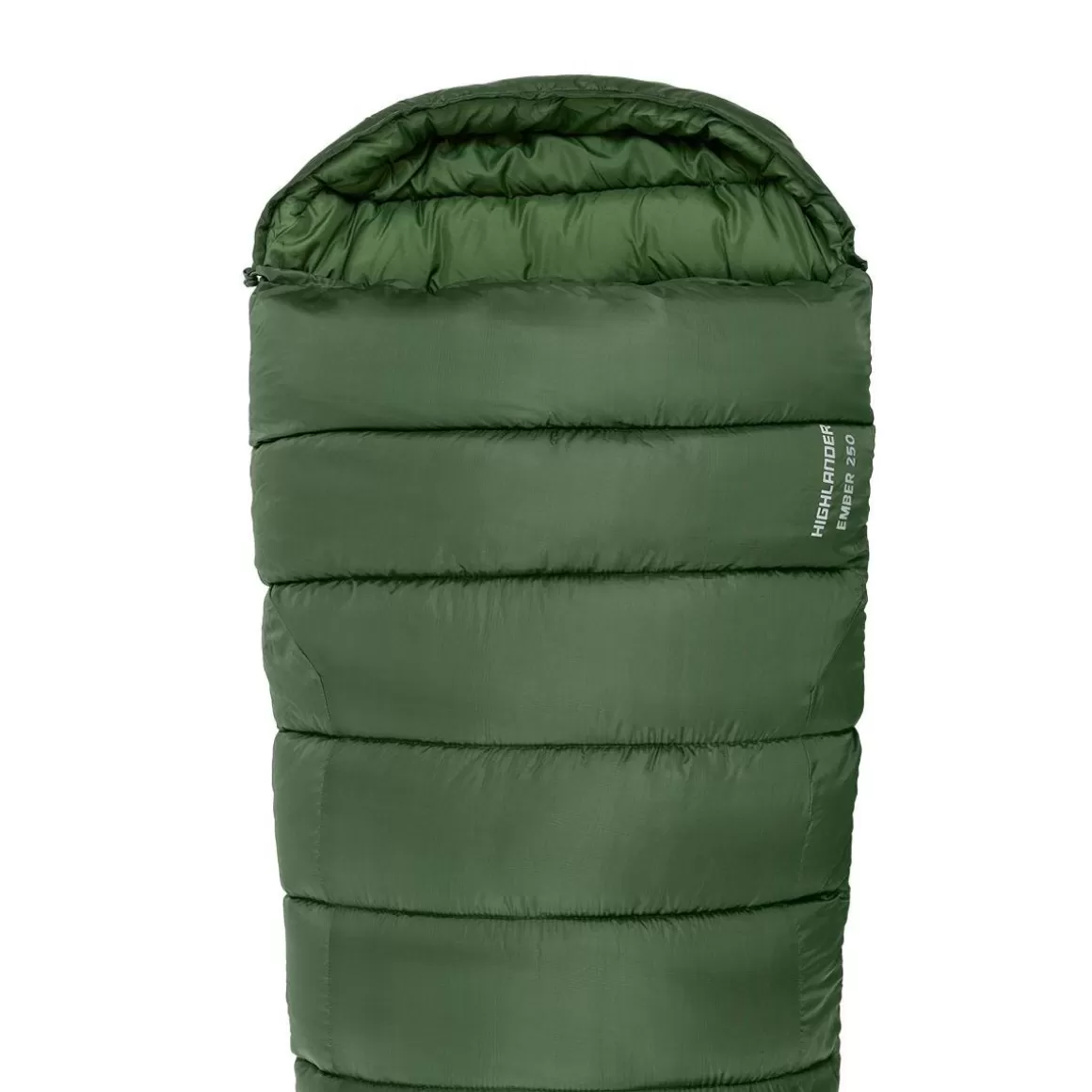 Highlander Forces Sleeping Gear> Phoenix Ember 250 Mummy Sleeping Bag Olive Green