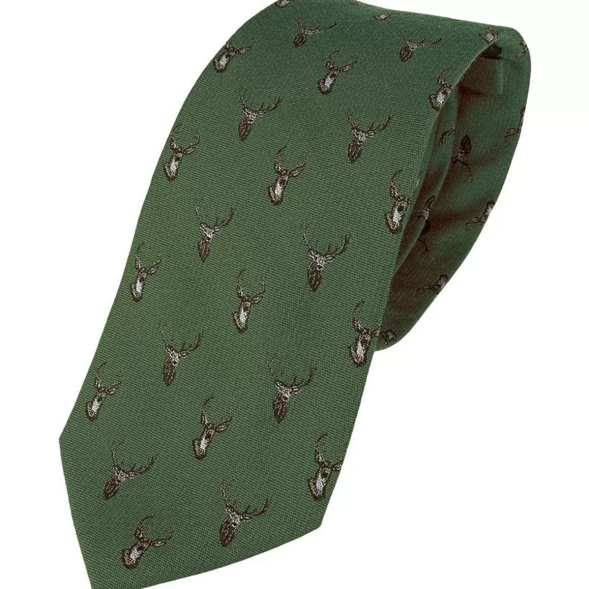 Jack Pyke Everything Else> Silk Tie Stag Green
