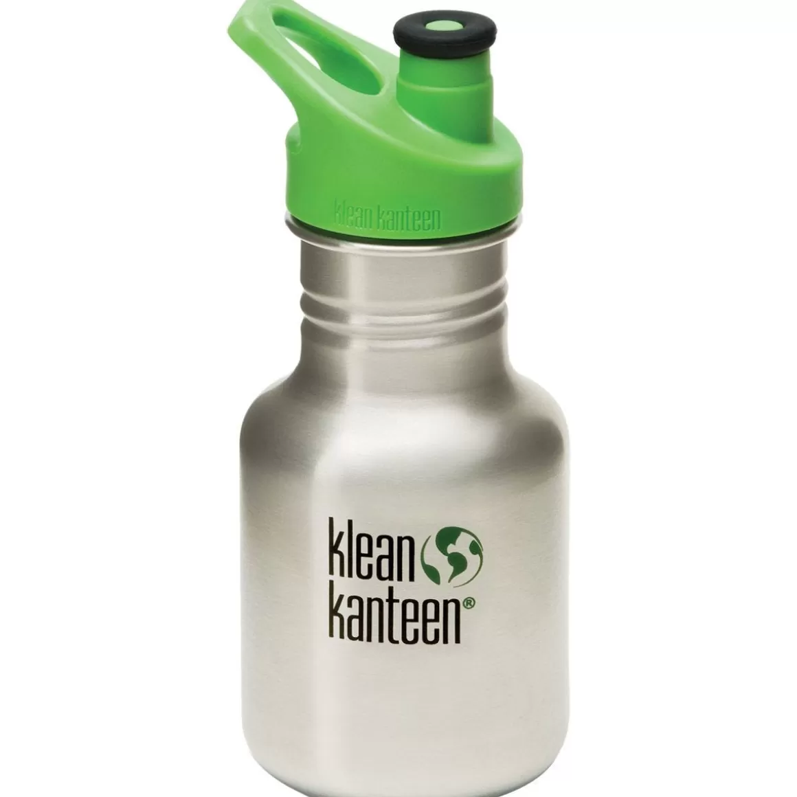 Klean Kanteen Water & Hydration>Kid Kanteen Sport 355Ml Bottle With Sport Cap 3.0 Brushed Stainless