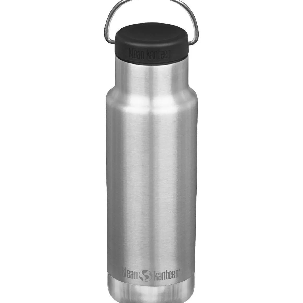 Klean Kanteen Water & Hydration> 355Ml Classic Vacuum Insulated Bottle Loop Cap Brushed Stainless