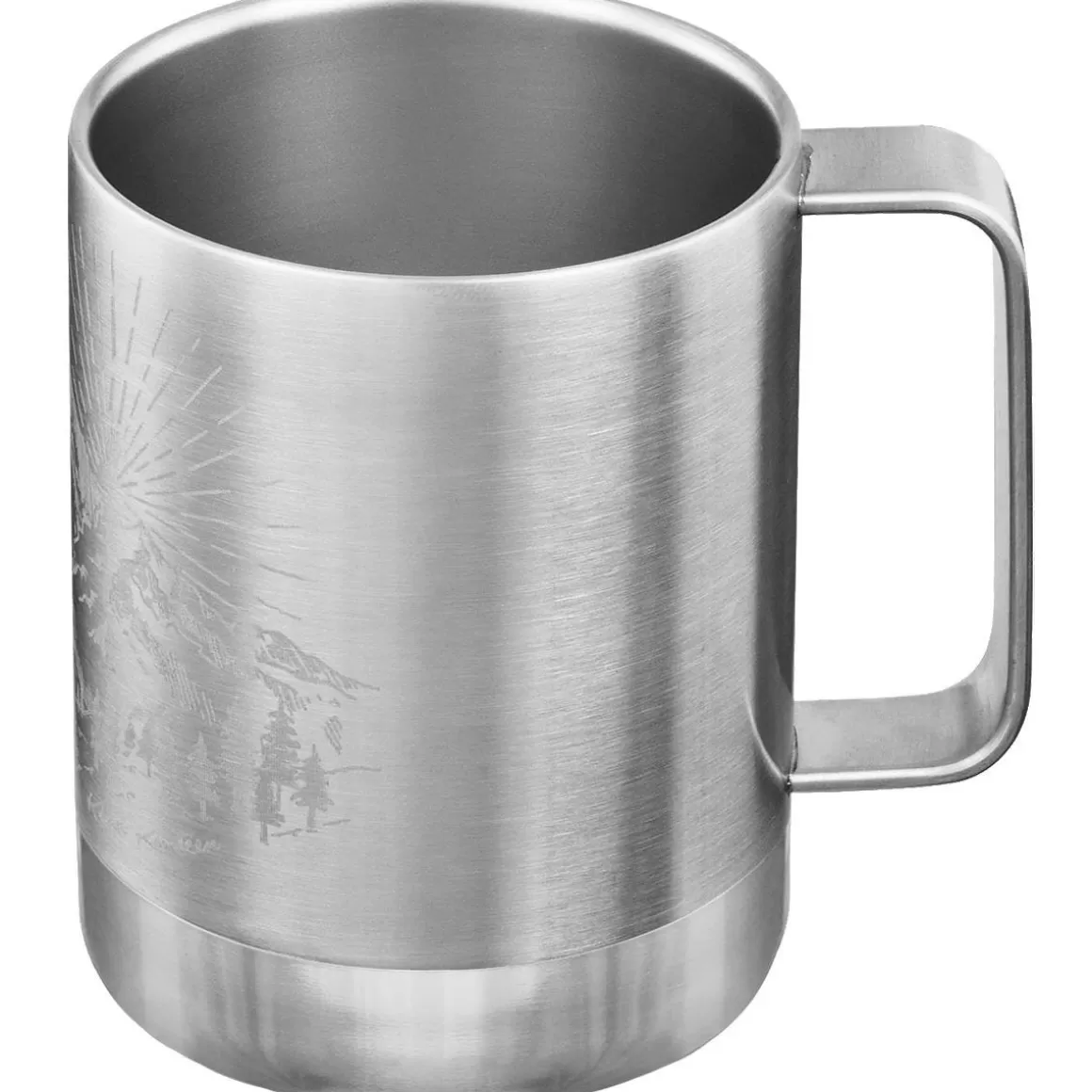 Klean Kanteen Water & Hydration> 355Ml Insulated Camp Mug W/Tumbler Lid Mountain-Brushed Stainless