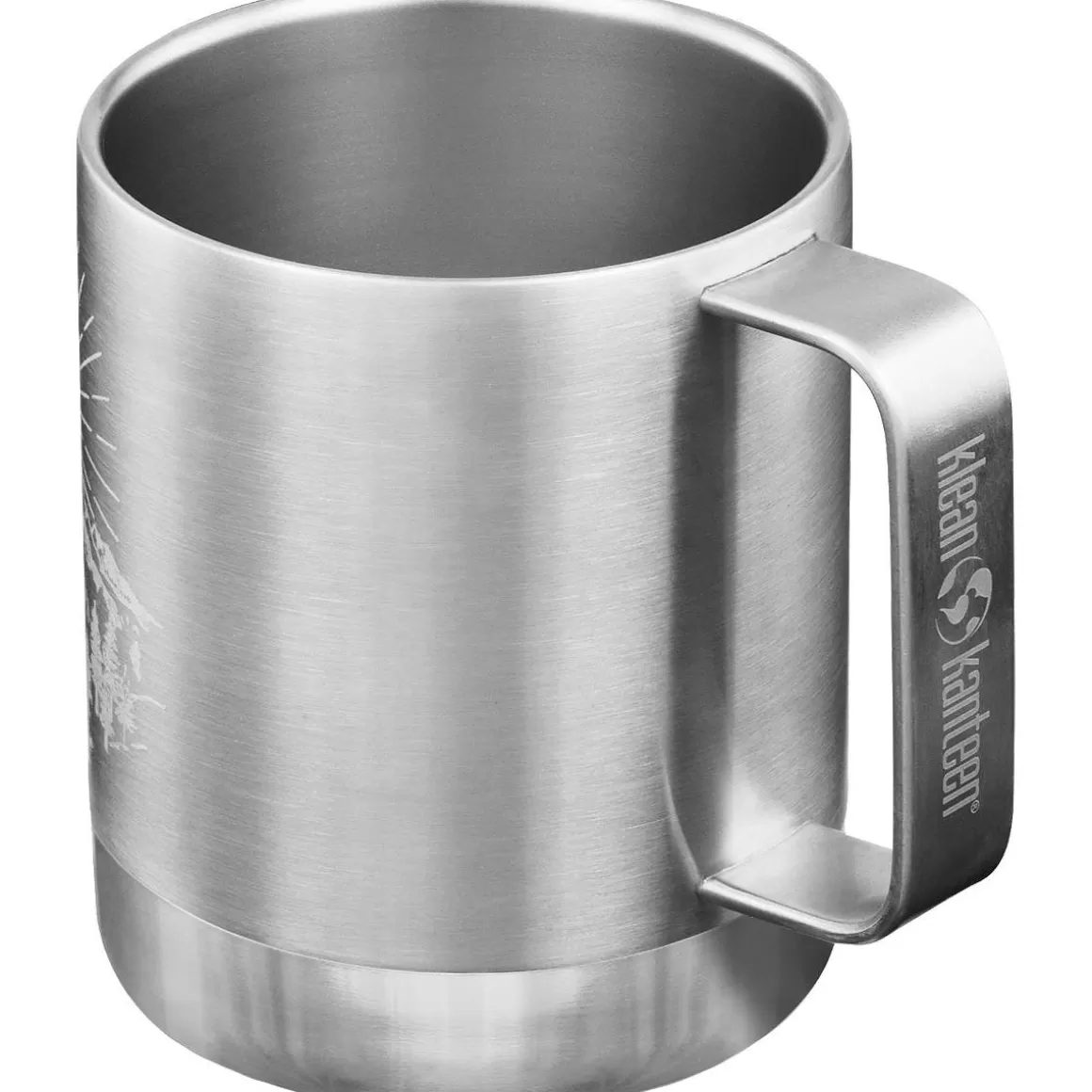 Klean Kanteen Water & Hydration> 355Ml Insulated Camp Mug W/Tumbler Lid Mountain-Brushed Stainless