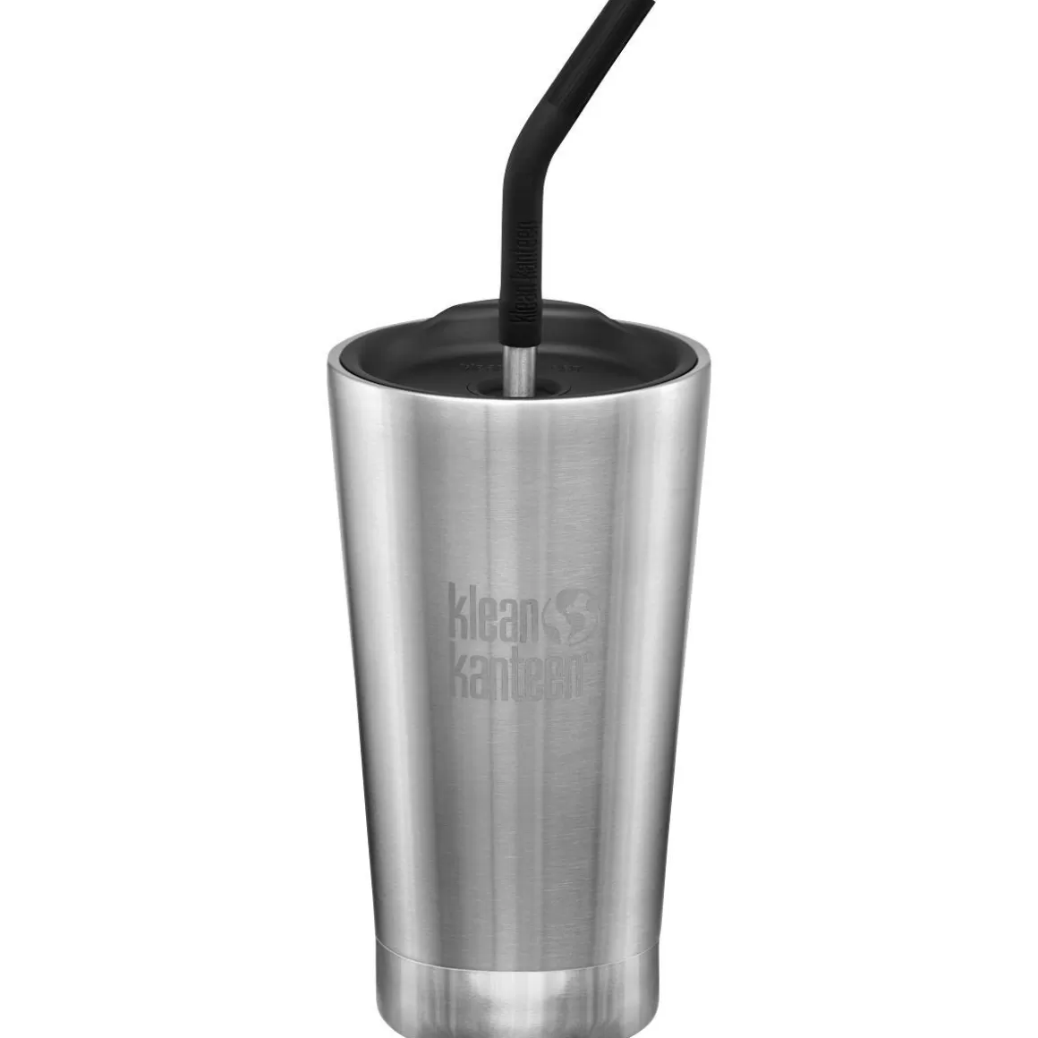 Klean Kanteen Water & Hydration> 473Ml Tumbler Vacuum Insulated Straw Lid Brushed Stainless