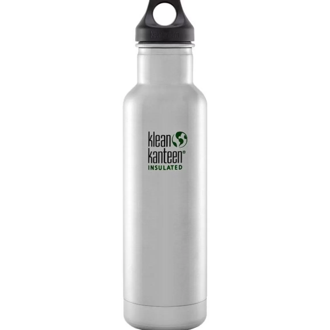 Klean Kanteen Water & Hydration> 592Ml Classic Insulated Bottle Loop Cap Brushed Stainless